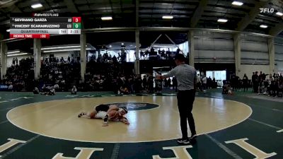 174 lbs Quarterfinal - Sevriano Garza, Ashland vs Vincent Scaramuzzino, Lake Erie