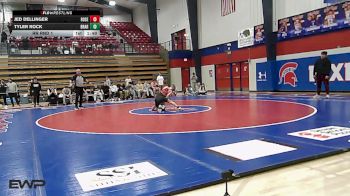 113 lbs Rr Rnd 1 - Jed Dellinger, Rose Hill vs Tyler Rock, Broken Arrow
