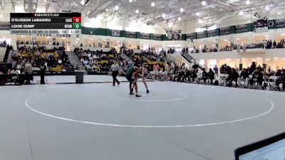 157 lbs Quarters & 1st Wb (16 Team) - Louie Gump, Westminster Schools vs D`Elisson Lamadieu, Eastside Hs