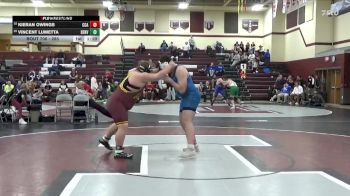 285 lbs Cons. Round 1 - Vincent Lumetta, Denver vs Kieran Owings, Clear Creek-Amana