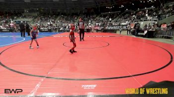 46 lbs Round Of 32 - Dreyez Bell, Team Of Hard Knox vs Cru Mantanona, MANTANONA-TC