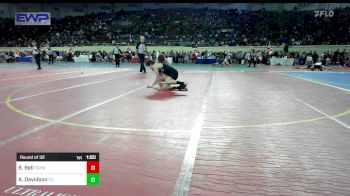 138 lbs Round Of 32 - Brendan Bell, Fort Gibson Youth Wrestling vs Asher Davidson, Tulsa Union