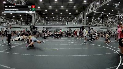 150 lbs Finals (2 Team) - Karson Yancer, Full Circle vs Will McNeal, TDWC Maniacs Blue & Gold