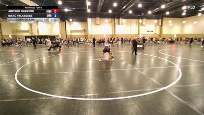 150 lbs Consi Of 8 #1 - Adriano Garavito, Cowboy Wrestling Club vs Isaac Velazquez, SOWA