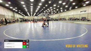 160 lbs Rr Rnd 1 - Creek Ledford, Untouchables 12u Black vs Chase Montroy, Team Tulsa NDT