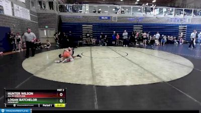 85 lbs Cons. Semi - Hunter Wilson, All In Wrestling vs Logan Batchelor, Lionheart