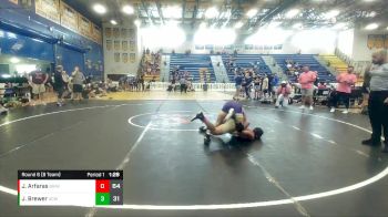 144 lbs Round 6 (8 Team) - John Brewer, Athens Christian vs Jaxon Arfaras, Braves WC