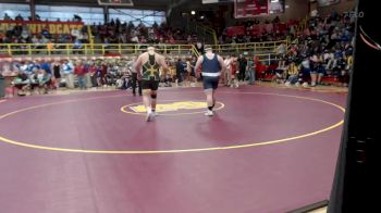 285 lbs Quarterfinal - Carter Guillaume, St. Xavier vs Landon Craig, Indian Creek