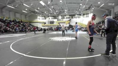 152 lbs Cons. Round 2 - Tyson Rey, Rancho Bernardo vs Brandon Scharer, Christian