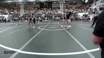 110 lbs Quarterfinal - Brailyn Schroeder, Standfast OKC vs Kawehi White, Henryetta Knights Wrestling Club