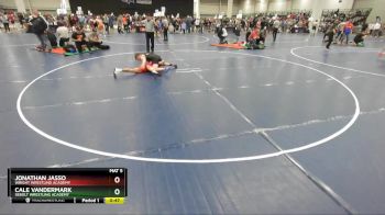 120 lbs Cons. Round 5 - Cale Vandermark, Sebolt Wrestling Academy vs Jonathan Jasso, Wright Wrestling Academy