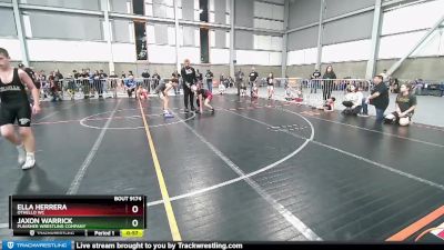 110-114 lbs Round 2 - Ella Herrera, Othello WC vs Jaxon Warrick, Punisher Wrestling Company