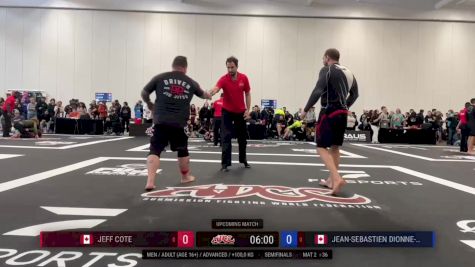 JEAN-SEBASTIEN DIONNE-ROY vs JEFF COTE 2024 ADCC Niagara Open