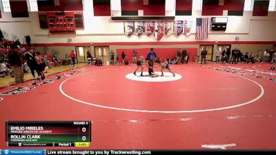 67-71 lbs Round 3 - Rollin Clark, Toppenish Bad Boy vs Emilio Mireles, Prosser Wrestling Academy