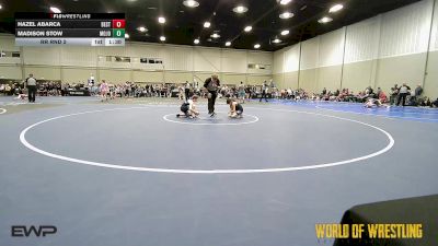 80 lbs Rr Rnd 2 - Hazel Abarca, Best Trained 7-12 1 vs Madison Stow, Mojo 7-12