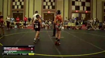101 lbs Round 4 (6 Team) - Alex Rosciano, Shore Thing vs Beckett Leclair, Smittys Barn Hardrockers