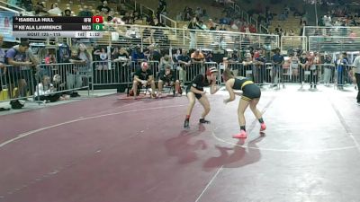 115 lbs Cons. Round 1 - Ke`ala Lawrence, Martin County vs Isabella Hull, North Ft Myers