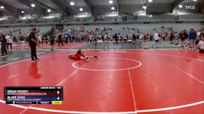 144 lbs Cons. Round 4 - Aidan Moody, MO West Championship Wrestling Club vs Blake Eads, Team Hammer Wrestling Academy