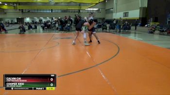 165 lbs Cons. Round 5 - Cooper Kidd, Delaware Valley vs Calvin Cai, Case Western Reserve