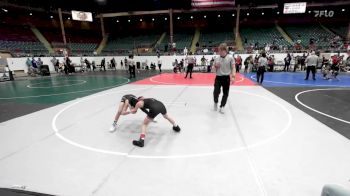 77 lbs Rr Rnd 5 - Adam Gonzales, Juggernaut Wrestling Club vs Isaiah Baca, New Mexico Bad Boyz