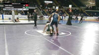 190 lbs Quarterfinal - Sam Josey, Saint John's Prep vs Connor Cox, Nashoba