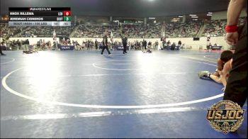 100 lbs Quarterfinal - Knox Rillema, Lexington Wrestling Club vs Jeremiah Cisneros, Scots Wrestling Club