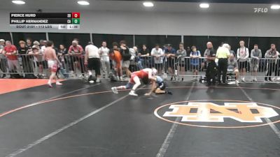 113 lbs Consi Of 32 #1 - Pierce Hurd, SD vs Phillip Hernandez, CA