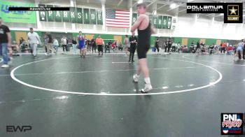 144 kg Rr Rnd 5 - Brayden Holloway, Greater Heights Wrestling vs Calvin Rathjen, Sebolt Wrestling Academy