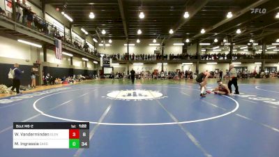 160 lbs Rr Rnd 2 - Will Vanderminden, Glens Falls vs Matteo Ingrassia, Garden City