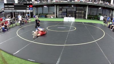 125 lbs Dru Turner, Oklahoma vs Cora Hayes, Texas Blue