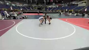 145 lbs Rr Rnd 3 - Olivia Newel, Cry Wolf Wrestling vs Trinity Donovan, All American Training Center