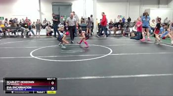 50 lbs Round 4 (6 Team) - Scarlett McKeown, Mat Assassins vs Eva Encarnacion, Finger Lakes Elite