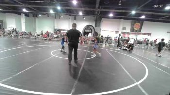58 lbs Rr Rnd 3 - Violet Williams, DUB Wrestling vs Liyana Khan, Monster Garage