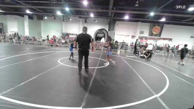58 lbs Rr Rnd 3 - Violet Williams, DUB Wrestling vs Liyana Khan, Monster Garage