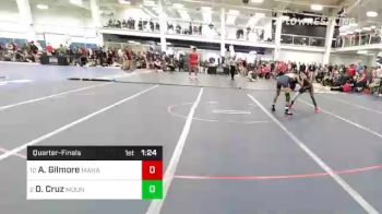 106 lbs Quarterfinal - Abduli Gilmore, Mahar vs Diego Cruz, Mount Everett