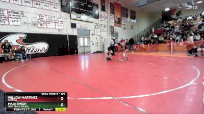 125 lbs Cons. Round 5 - Mackenzie Quevedo, Warren vs Yanna Gutierrez, Downey