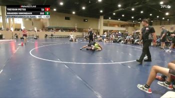 190 lbs 6th Wrestleback (32 Team) - Braeden Simoneaux, BRAWL Black vs Treyson Pettis, Team Shutt Weston