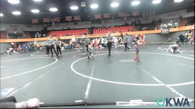 52C lbs Rr Rnd 1 - Maverick Meadows, Tuttle Wrestling vs Ethan Taylor, Shelton Wrestling Academy