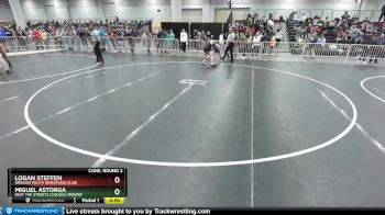 120 lbs Cons. Round 2 - Miguel Astorga, Beat The Streets Chicago-Midway vs Logan Steffen, Oregon Youth Wrestling Club