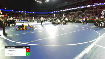 132 lbs Quarterfinal - Jesse Grajeda, St John Bosco vs Joshua Requena, Camarillo