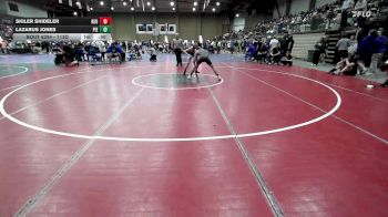 113D Cons. Round 1 - Lazarus Jones, Piedmont vs Skiler Shideler, Neosho