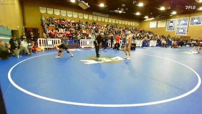 144 lbs Champ. Round 4 - Isaiah Gonzales, South High vs Garrison Choi, Cerritos