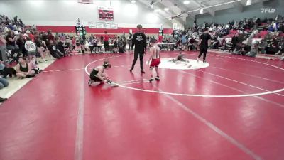 70-70 lbs Round 3 - Wyatt Endsley, Eaton Lil Reds vs Henry Foos, Platte Valley Jr. Wrestling
