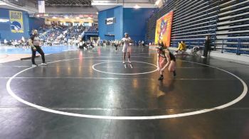 120 lbs Champ. Round 2 - Me`Aziah James, Smyrna vs Jocelyn Danbe, River Dell Regional