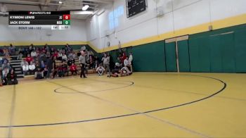 157 lbs Champ. Round 1 - Jack Storm, Medina vs Kyimoni Lewis, Swartz Creek