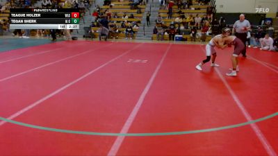 133 lbs Quarterfinal - Tegan Sherk, Iowa Central Community College vs Teague Holzer, Wisconsin-La Crosse