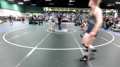 160 lbs Quarterfinal - Kaylah Evans, NC vs Matilda Hruby, CO