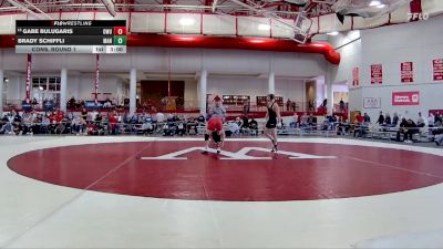 149 lbs Cons. Round 1 - Gabe Bulugaris, Ohio Wesleyan vs Brady Schiffli, Manchester