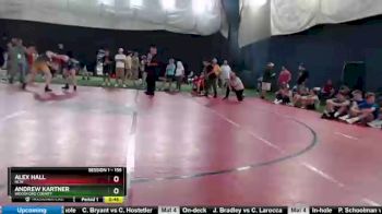 155 lbs Cons. Round 2 - Alex Hall, NLW vs Andrew Kartner, Woodford County