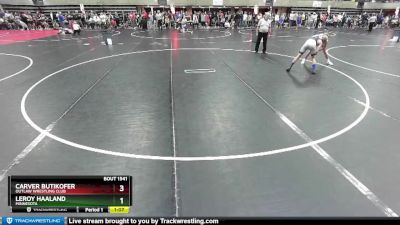 105 lbs Champ. Round 2 - Carver Butikofer, Outlaw Wrestling Club vs LeRoy Haaland, Minnesota